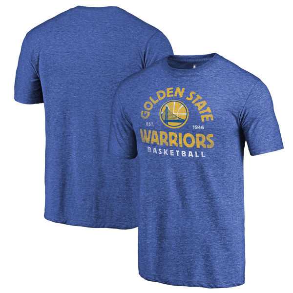 Golden State Warriors Royal Vintage Arch Fanatics Branded Tri-Blend T-Shirt,We sell and wholesale Golden State Warriors Royal Vintage Arch Fanatics Branded Tri-Blend T-Shirt on line form chian!